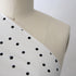 Hokkoh Cotton - 'Neko' Polka Dot - White *Last Piece 3.5m